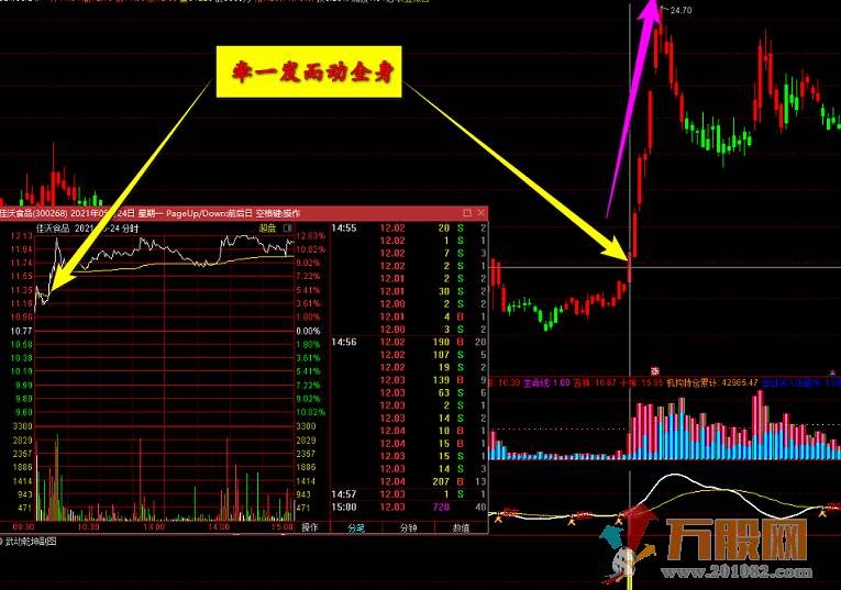 【武动乾坤】通达信副图选股指标 抓主升浪专用的利器