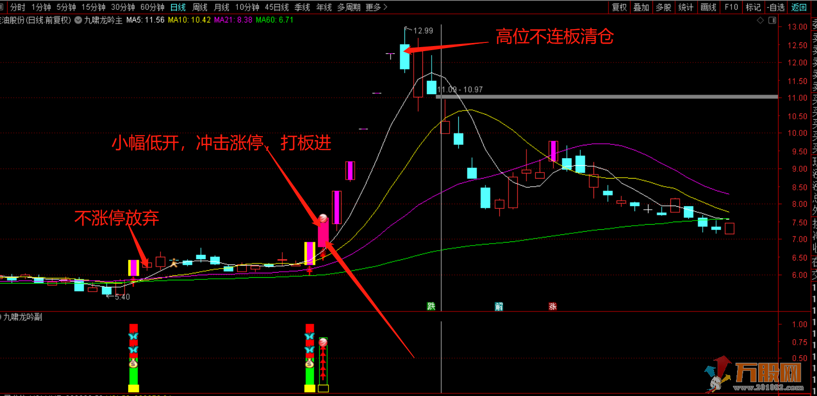 【九啸龙吟首板战龙头】专做龙头个股主升浪主副已开源！信号不漂移！ 