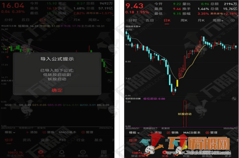 【低位妖股启动】副选指标 涨升中出局走坏及时止损-支持手机电脑