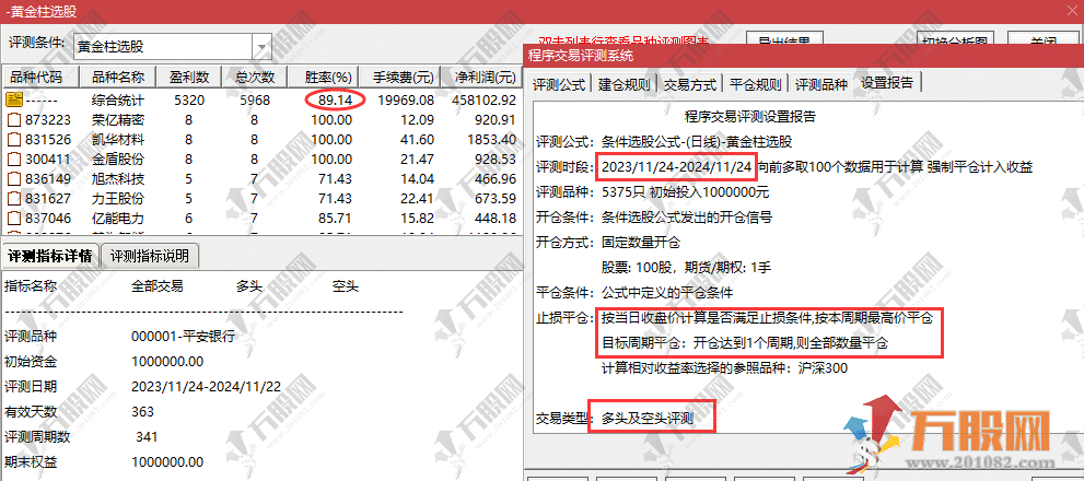 【黄金柱】积少成多赚9亏1 半路能力如虎添翼 短线胜率89% 副/选指标公式分享 ... ...