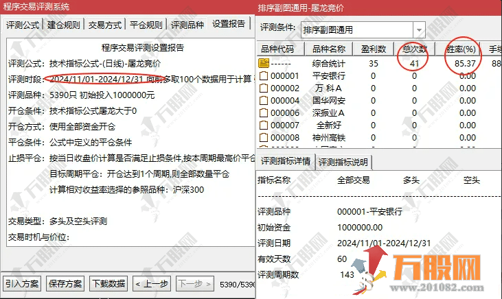 【屠龙竞价】主副图竞价排序选股指标，加入最新竞价涨停买数据，胜率超80% ... ... ... ... ...