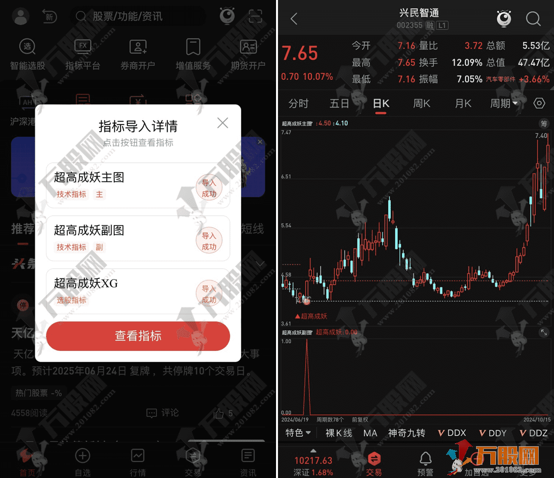 通达信【超高成妖】主副选精品指标 横盘蓄势突破系统 大视距捕捉主升行情 ... ...