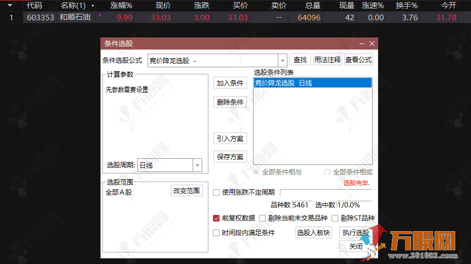 通达信【竞价降龙】副选指标 ，一款专为早盘竞价阶段设计的复合型竞价指标 ...
