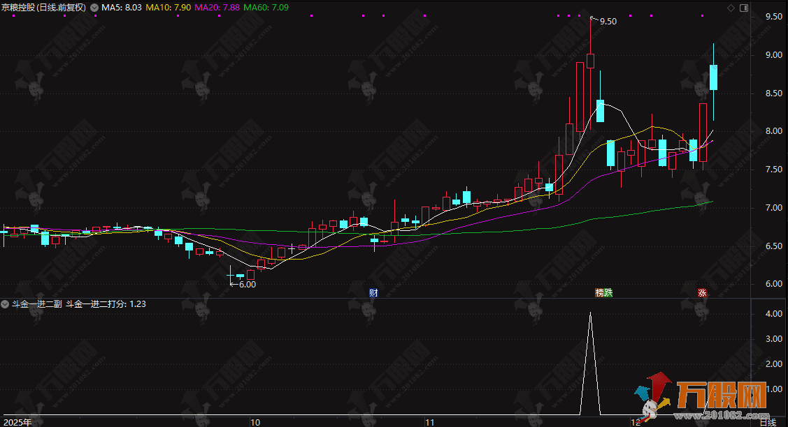 通达信【日入斗金一进二】副选排序指标，抓准一进二涨停 精准捕捉短线起爆点 ...