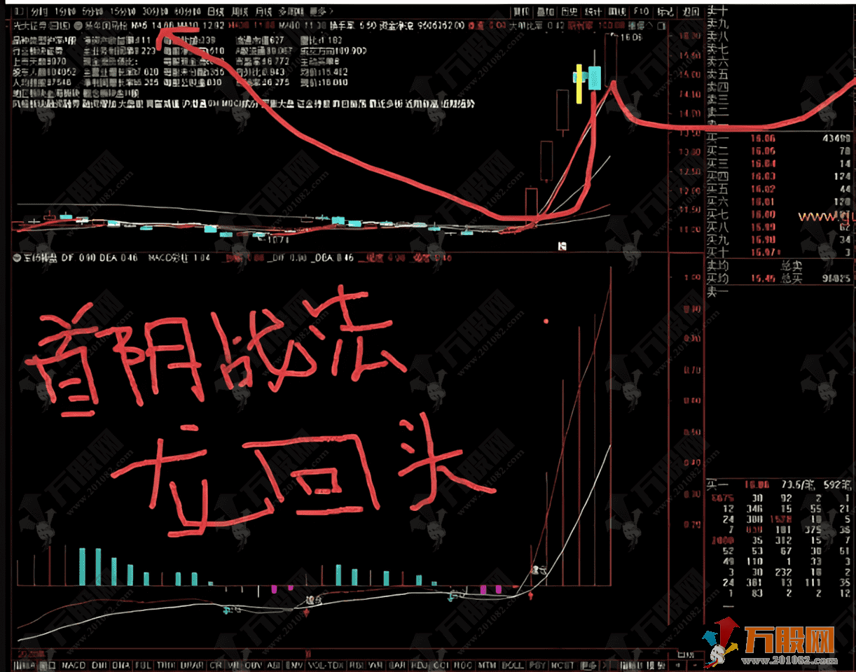 通达信【龙妖回头】无未来函数主图公式，附七日战法，公式需L2数据加持